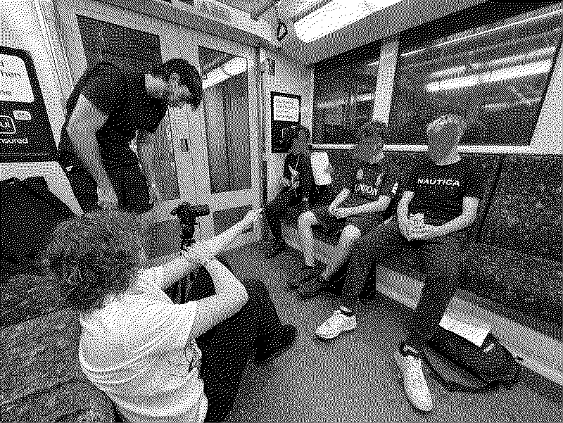 Behind the scenes at Off the Rails ad