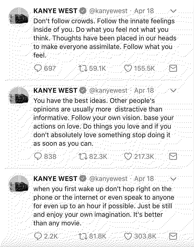 Old Kanye West Tweets