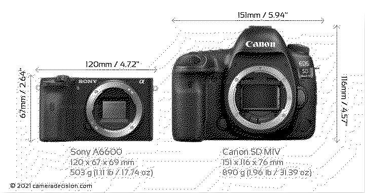 5D vs A6600