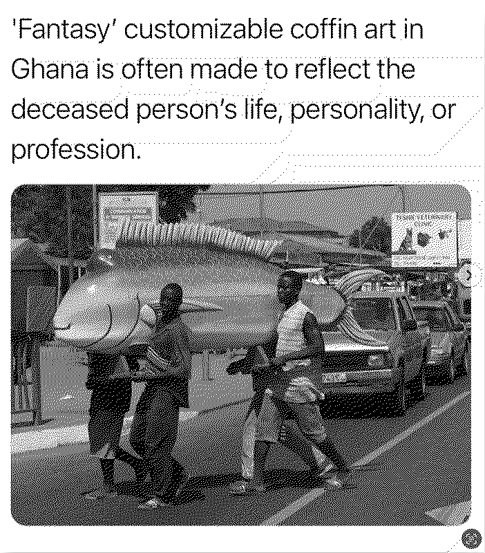 Ghana fantasy coffin