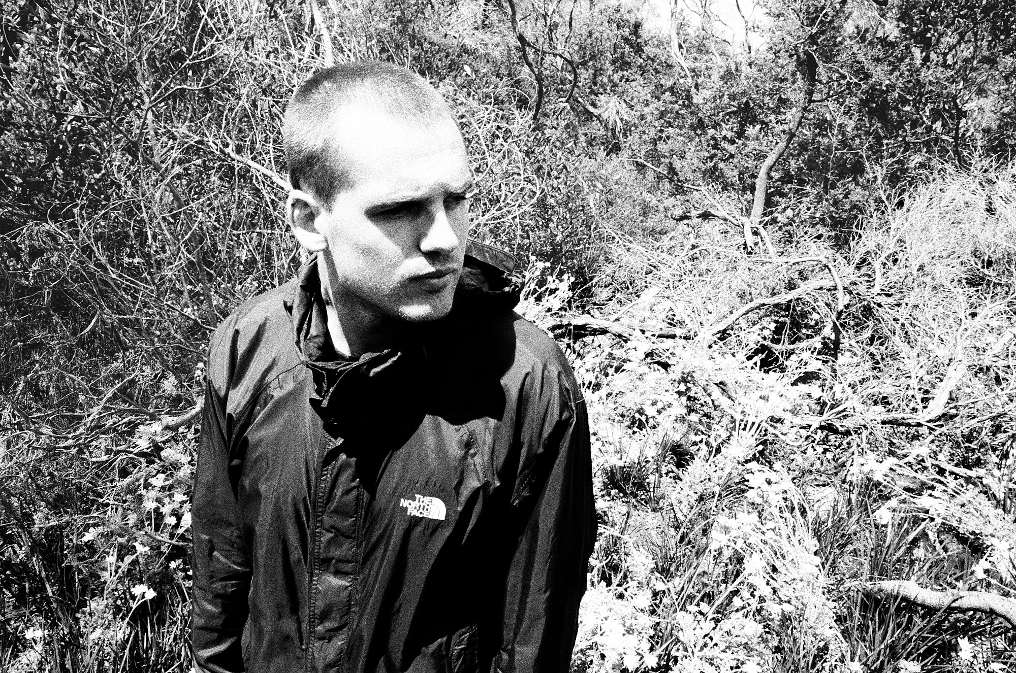 Jet Williams — black and white portrait