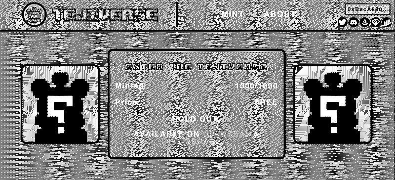 Tejiverse NFT minting site