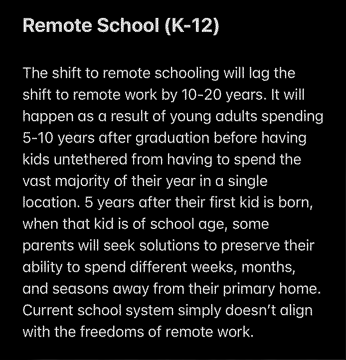 Quote on the future of homeschool