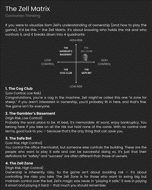 Zell Matrix